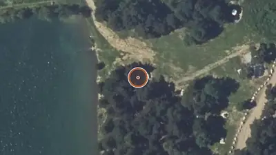 Vue aérienne : Aire de fitness Aubessagne