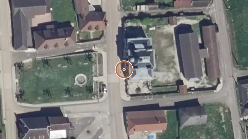 Vue aérienne de Aire de fitness Maraye-en-Othe – Rue de la Forêt d'Othe