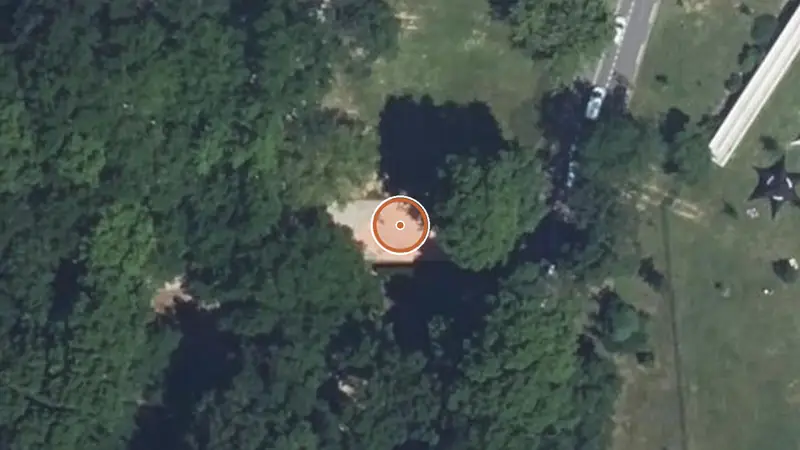 Vue aérienne de Aire de fitness Valence – Parc de l'Épervière
