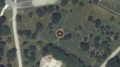 Vue aérienne : Street workout Toulouse – Parc de Gironis (sud-ouest)