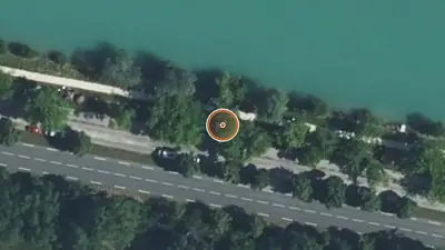 Vue aérienne : Aire de fitness L'Isle-Jourdain – Avenue du Corps-Franc Pommiès