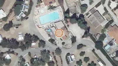Vue aérienne : Aire de fitness Fréjus – Allee des Petits Châteaux de VILLEPEY