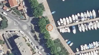 Vue aérienne : Aire de fitness Saint-Mandrier-sur-Mer – Quai Jules Guesde