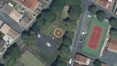 Vue aérienne : Aire de fitness Saint-Michel-en-l'Herm