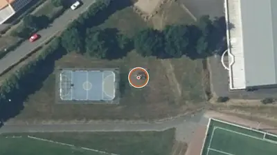 Vue aérienne : Aire de fitness Talmont-Saint-Hilaire