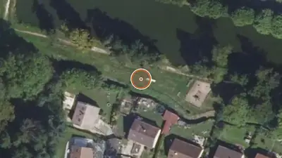 Vue aérienne : Parcours sportif Forges-les-Bains