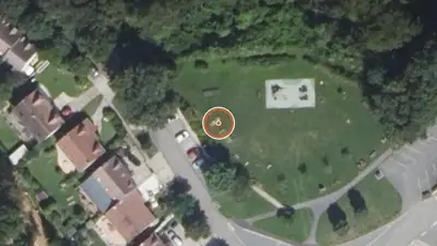 Vue aérienne : Aire de fitness Gometz-le-Châtel – Rue de Saint Jean de Beauregard