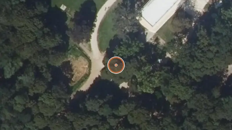 Vue aérienne de Aire de fitness Vigneux-sur-Seine – Parc du Gros Buisson (nord-est)