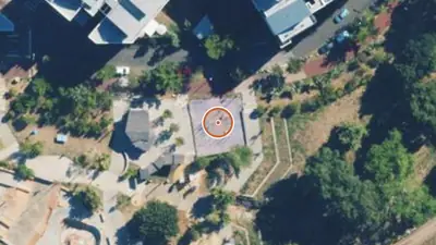 Vue aérienne : Street workout La Possession – Skate Park